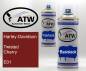 Preview: Harley-Davidson, Twisted Cherry, E01: 400ml Sprühdose + 400ml Klarlack - Set, von ATW Autoteile West.